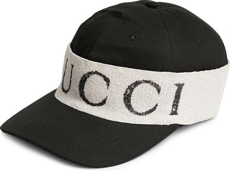 baseball hat with gucci headband